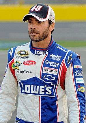 Jimmie Johnson has won two points races, but still trails standings leader Greg Biffle by 33 points.